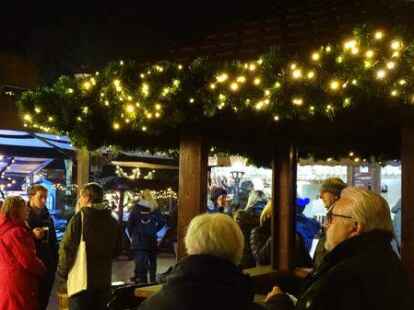 Der Winterzauber-Markt in Hude ist am Freitag gestartet.