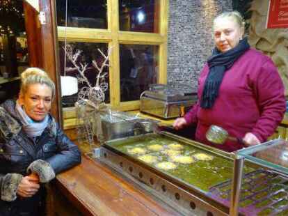 Der Winterzauber-Markt in Hude ist am Freitag gestartet.