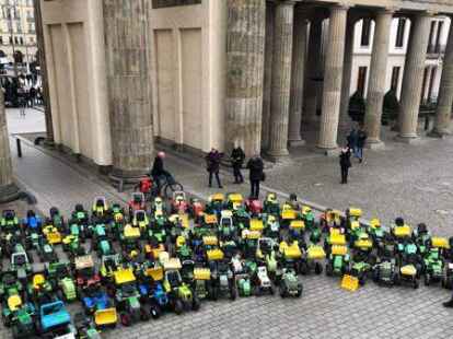 Auch Minitrecker sind dabei