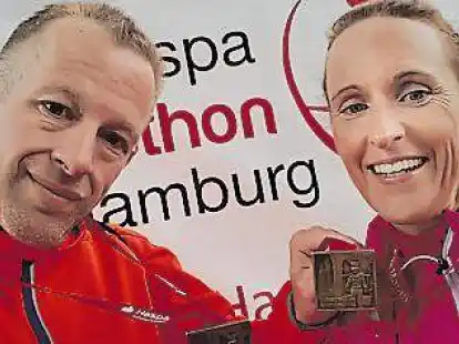 Marco Hinrichs und  Sandra Gahler.