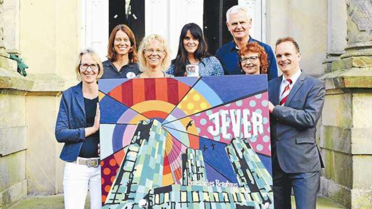 Buntes Bild soll Spenden für MG Jever einbringen Buntes Bild soll Spenden für MG Jever einbringen