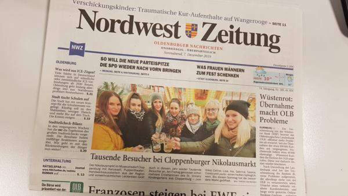 Verzögerungen bei Zustellung der NWZ EPaper freigeschaltet