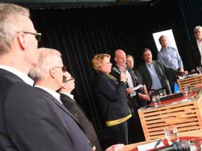 Engagierte Debatte in Westerstede: NWZ-Podiumsdiskussion zum Thema &bdquo;Landwirtschaft in der Krise&ldquo;.