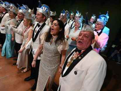 Bilder von der B&uuml;ttenabend-Generalprobe