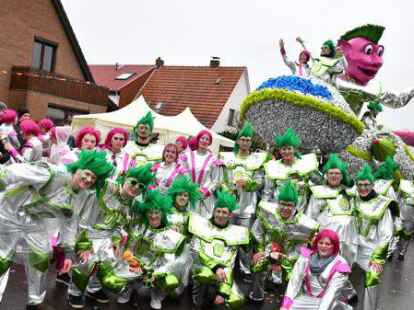 Die Narren in Ganderkesee trotzten Regen und Sturm