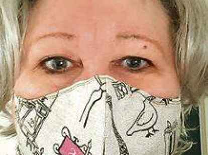 Mit Paris-Motiv ausgestattet: Elke Persikowski