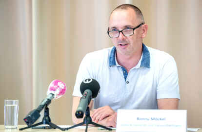 Ronny Möckel, Leiter Krisenstab und Gesundheitsamt Bremerhaven (Foto: Hauke-Christian Dittrich/dpa)