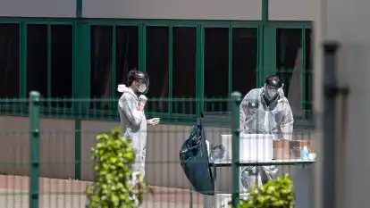 Auf dem Gel&auml;nde vom Schlachthof Geestland Putenspezialit&auml;ten in Wildeshausen wird am Mittwoch eine Corona-Teststation   eingerichtet.