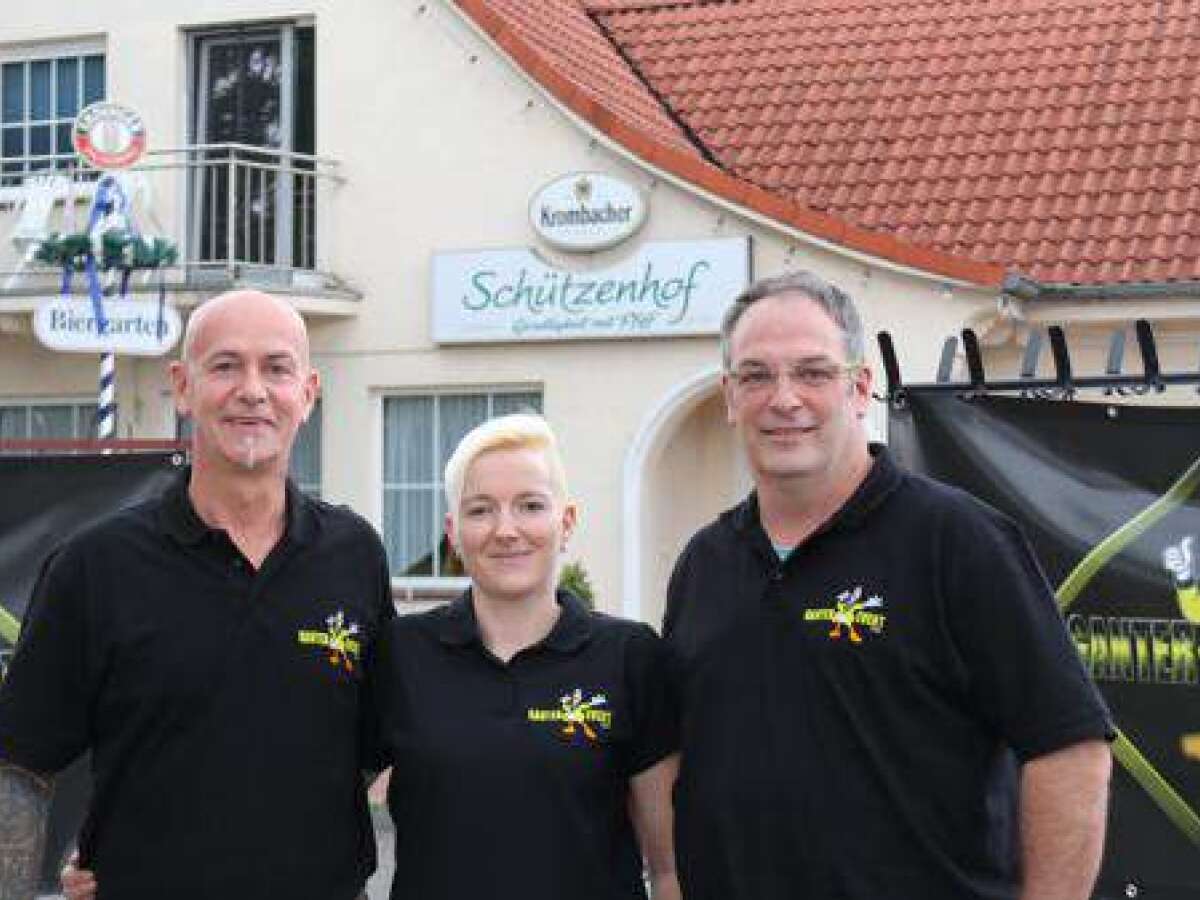 Neue Pächter Schützenhof Ganderkesee Eröffnung am 7. August