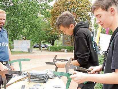 Bei der Berufsfindungsmesse 2019 konnten sich die Sch&uuml;ler vor Ort in den Berufen ausprobieren. Das wird in diesem Jahr nicht m&ouml;glich sein.