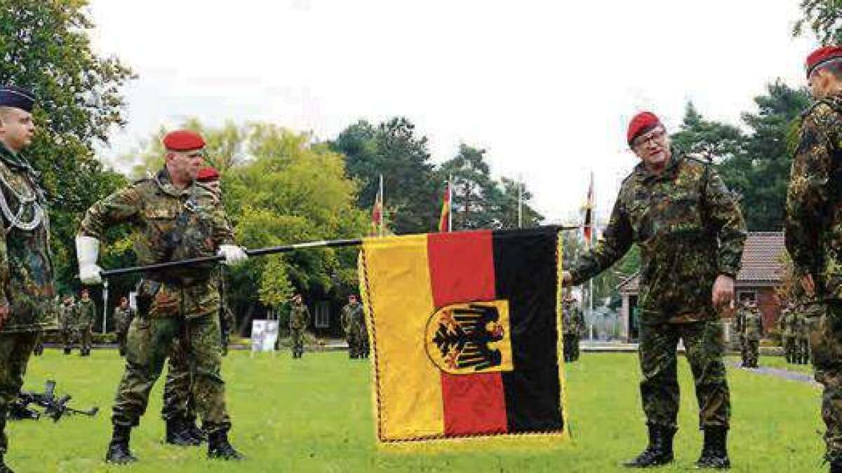 Bundeswehr Delmenhorst: Neues Logistikbataillon 163 Aufgestellt