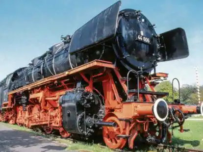 Zierte bis 2003 den Bontekai: Diese Dampflokomotive,  Baujahr 1941