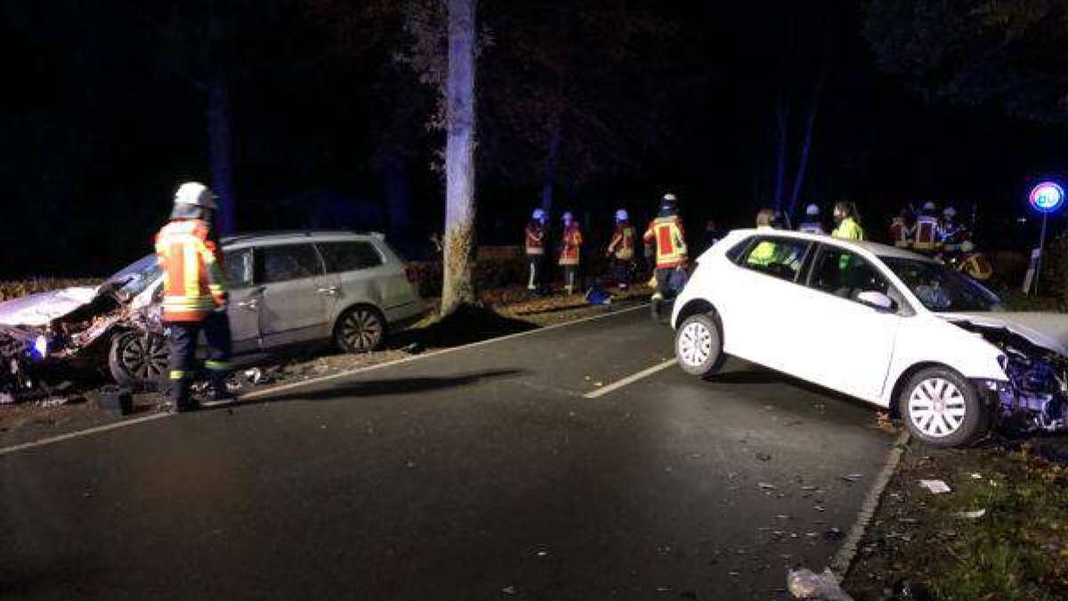 Unfall in Bad Zwischenahn Zwei Autos stoßen in Elmendorf zusammen
