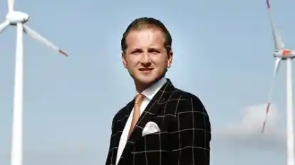 Gab sich &uuml;ber Jahre als gro&szlig;er Entwickler von Windparkprojekten aus: Hendrik Holt (hier im Jahr 2017)