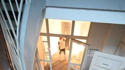 Alte Stadtkasse Gotthorbstra&szlig;e wird Umgebaut