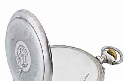 Die alte Taschenuhr von Eugen Wegner.