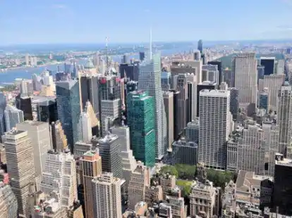 Aussicht vom Empire State Building.