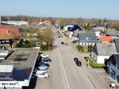 Blick auf die Wei&szlig;enmoorstra&szlig;e: Hier sind in den vergangenen Jahren einige Gesch&auml;fte verschwunden.