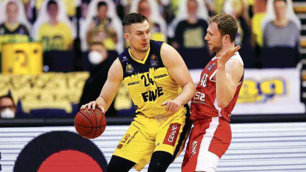 Baskets Oldenburg besiegen Brose Bamberg Drijencics große Jungs