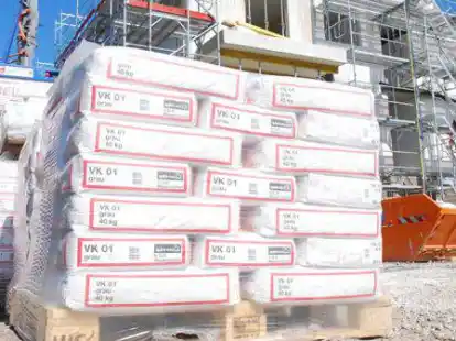 Werden knapp: Baustoffe