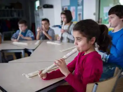 Musikunterricht in den Grundschulen (Archivfoto).