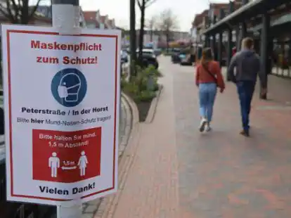 Maskenpflicht und meist leere Stra&szlig;en und Gesch&auml;fte: Noch ist im Zwischenahner Ortskern die Pandemie bestimmend. F&uuml;r die Zeit danach hat die Politik jetzt Ma&szlig;nahmen auf den Weg gebracht.