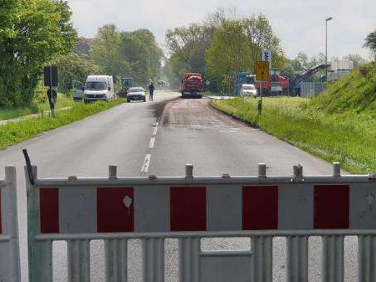 Vollsperrung Ahlhorn: Kein Durchkommen Auf Ehemaliger B213