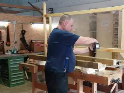 Ein Heim f&uuml;r Insekten: Auf dem K&ouml;sterhof in Ofen hat die L&auml;ndliche Erwachsenenbildung ein neues Projekt ins Leben gerufen.