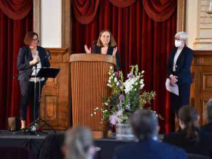 Er&ouml;ffnung der Ausstellung &bdquo;J&uuml;disches Leben in Oldenburg&ldquo;.