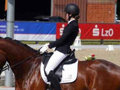 Lisa Marie G&ouml;hmann mit Captain Charming