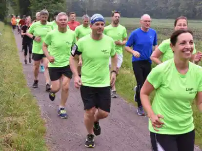 Auf geht's lauf geht's hier in Wechloy.