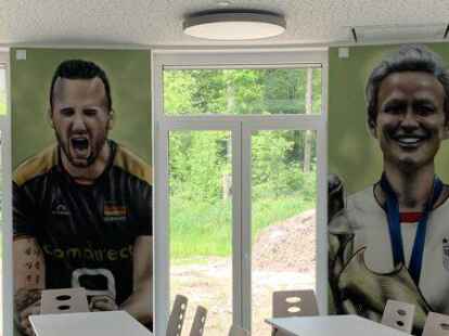 Wartet auf Besucher: das neue G&auml;stehaus 3 auf der H&ouml;ssenanlage passt gut ins neue Gesamtkonzept.