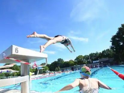 Sport und Gesundheit sollen im neuen Freibad Fl&ouml;tenteich k&uuml;nftig noch gr&ouml;&szlig;eren Stellenwert erhalten.
