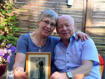 Frank und Inge G&ouml;llner feiern Goldene Hochzeit.