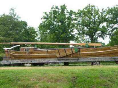 Ein weiterer Edewechter Schiffstyp: Muttschiff &ldquo;Johanna&rdquo; im Moor- und Fehnmuseum in Elisabethfehn