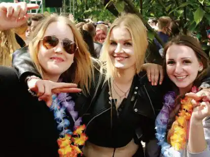 Feiern in Tange: Das ist ab Samstag wieder m&ouml;glich, dann gilt allerdings &ndash; anders als bei dieser Aufnahme aus Vor-Corona-Zeiten &ndash; auf dem gesamten Gel&auml;nde Maskenpflicht.