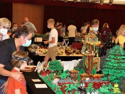 Nicht nur f&uuml;r Kinder begeisternd: Die Lego-Ausstellung in der Wandelhalle.
