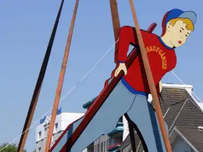 Da war er noch frisch: Der &bdquo;Draufg&auml;nger&ldquo; wurde 2005 in die Haaren an der Staulinie gestellt.