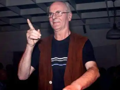 Ist im Alter von 75 Jahren verstorben: Emil Penning. Das Foto zeigt ihn bei einer Tiffany-Revival-Party, die 2012 im &bdquo;M&uuml;ggenkrug&ldquo;