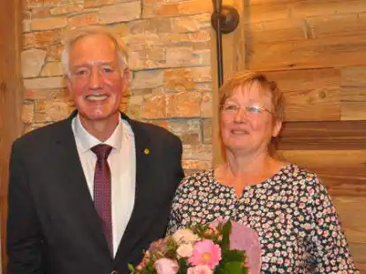 Heiko und Margarete Schmidt. &bdquo;Ich habe nicht nur meinen Mann, sondern den Schafzuchtverband gleich mit geheiratet!