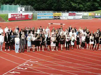 Abiturientinnen und Abiturienten der Oldenburger C&auml;cilienschule