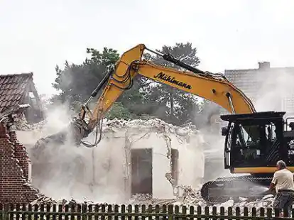 <p>Am Garreler Weg  verschwindet das n&auml;chste Haus. Die IG Inselviertel beklagt den Grad an Verdichtung. </p>