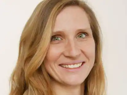 Dr. Melanie Speck referiert &uuml;ber nachhaltige Ern&auml;hrung.