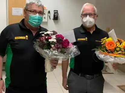 Geben ihre &Auml;mter im Vorstand des Sch&uuml;tzenvereins Altona ab: Hans Mayer (links) und Gerhard Rowold