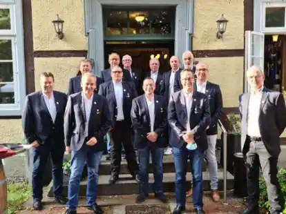 Der Anw&auml;rterf&ouml;rderkreis der K&ouml;nigskompanie traf sich endlich wieder zum Gildemahl.