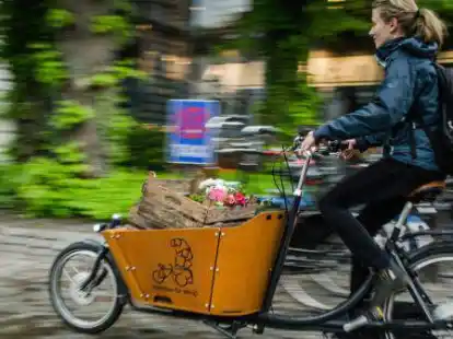 Der Verkehr der Zukunft: Lastenrad statt Auto?
