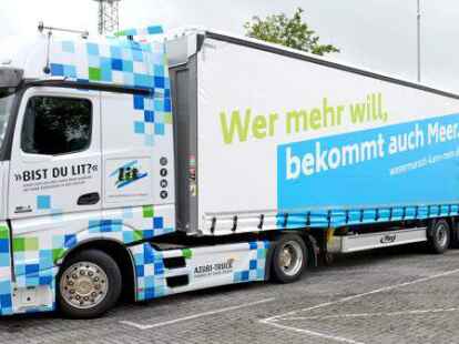 <p>        Der Lkw des Logistikunternehmens L.I.T. ist auf den Stra&szlig;en ein echter Blickfang.        L.I.T.             </p>
