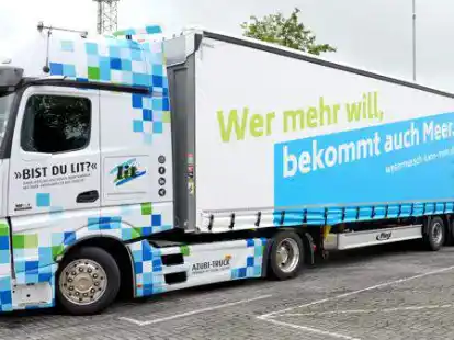 <p>        Der Lkw des Logistikunternehmens L.I.T. ist auf den Stra&szlig;en ein echter Blickfang.        L.I.T.             </p>
