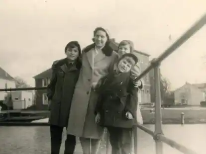 Angekommen in der Freiheit: Wolfgang, Irene und Ottmar Trudrung am Schreyers Hoek.