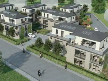 Ein Siegerentwurf: Die Linden-Projekt GmbH aus Oldenburg hat den Zuschlag f&uuml;r den Bau von 29 Wohnungen im Baugebiet &bdquo;Vor Bargloy&ldquo; erhalten.